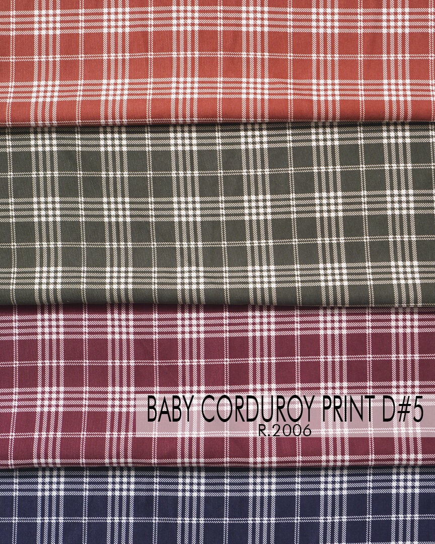 Baby Corduroy Print D#5