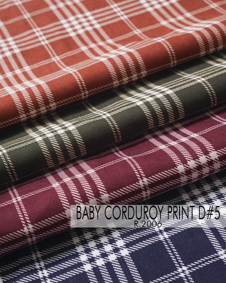 Baby Corduroy Print D#5