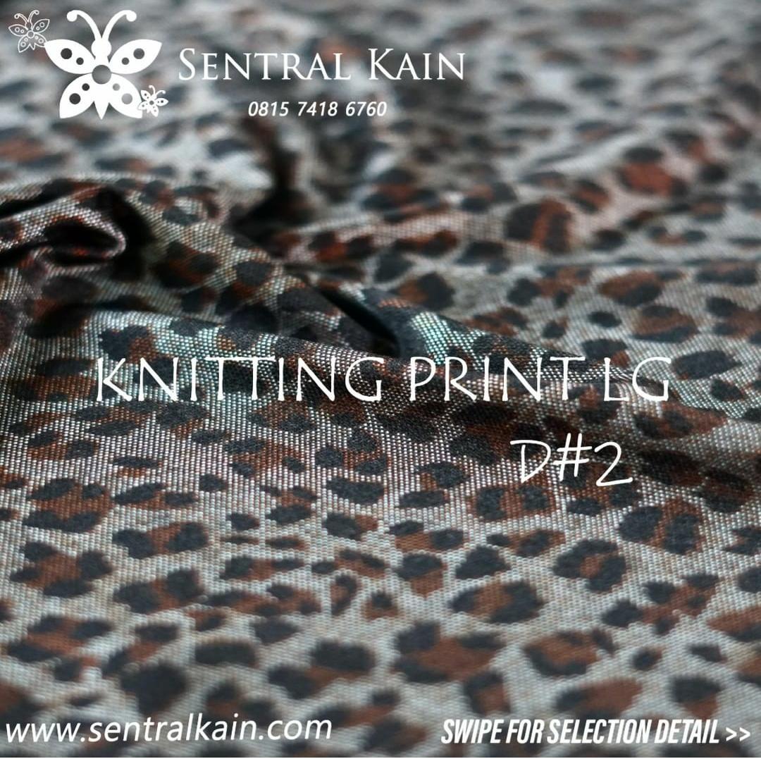 KNITTING PRINT LG D#2
