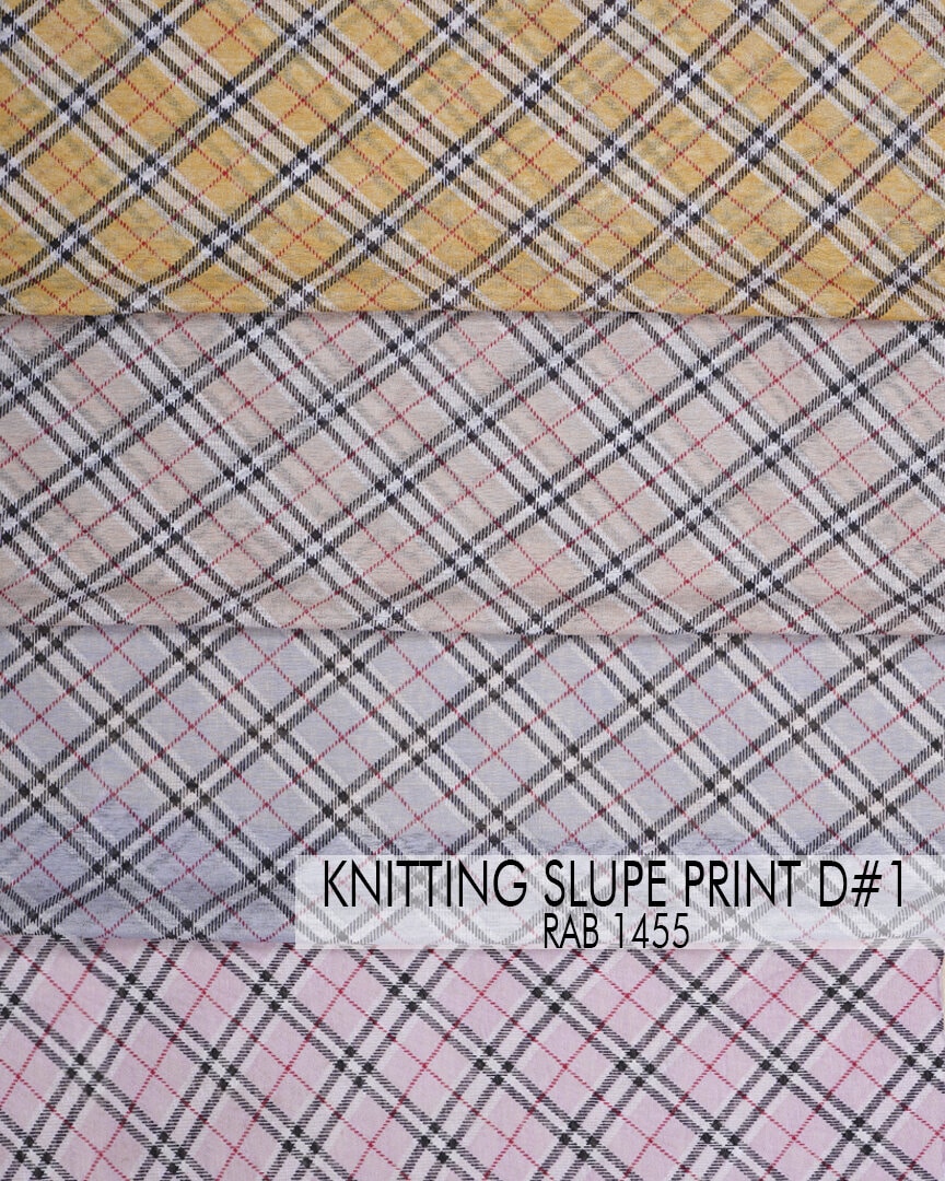 Knitting Slupe Print D#1