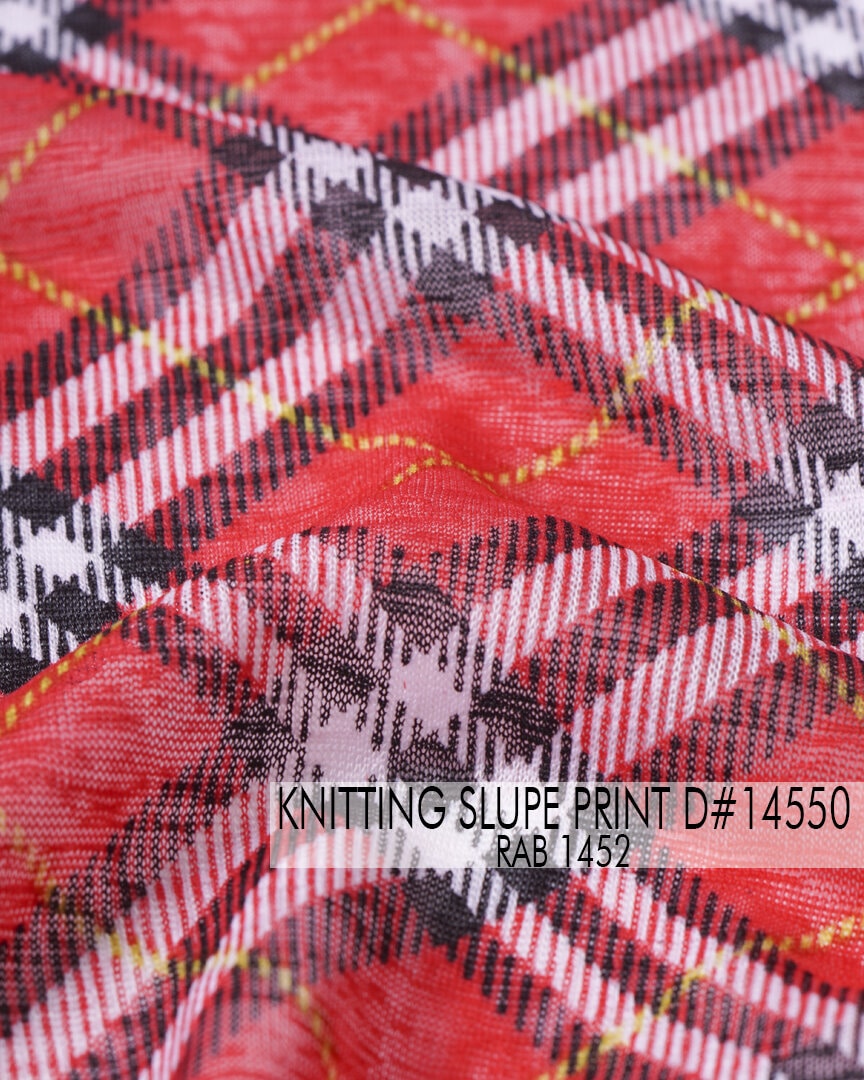 Knitting Slupe Print D#14550