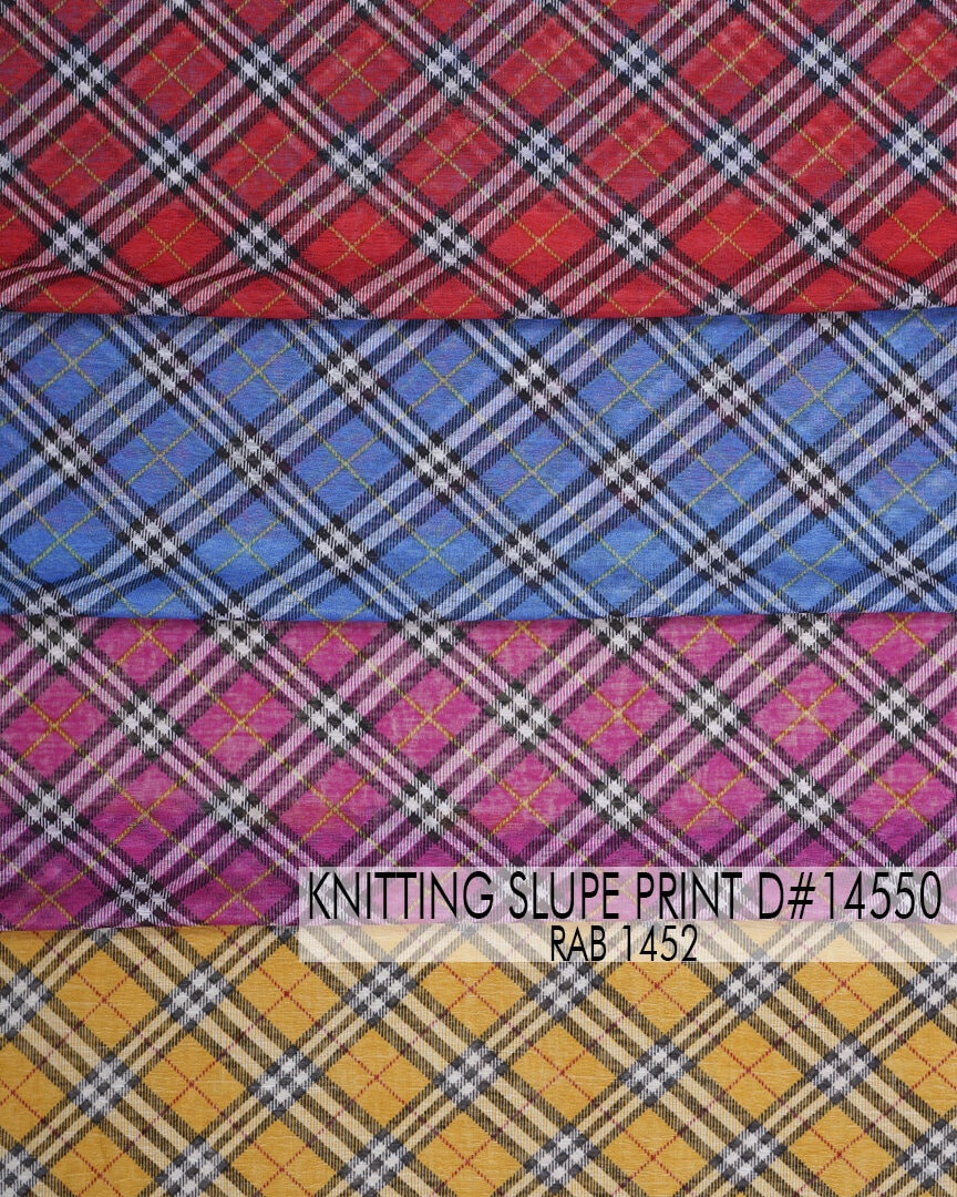 Knitting Slupe Print D#14550