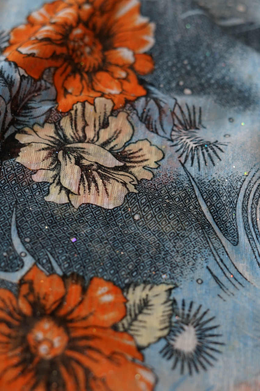 KNITTING SLUPE PRINT FOIL D#25