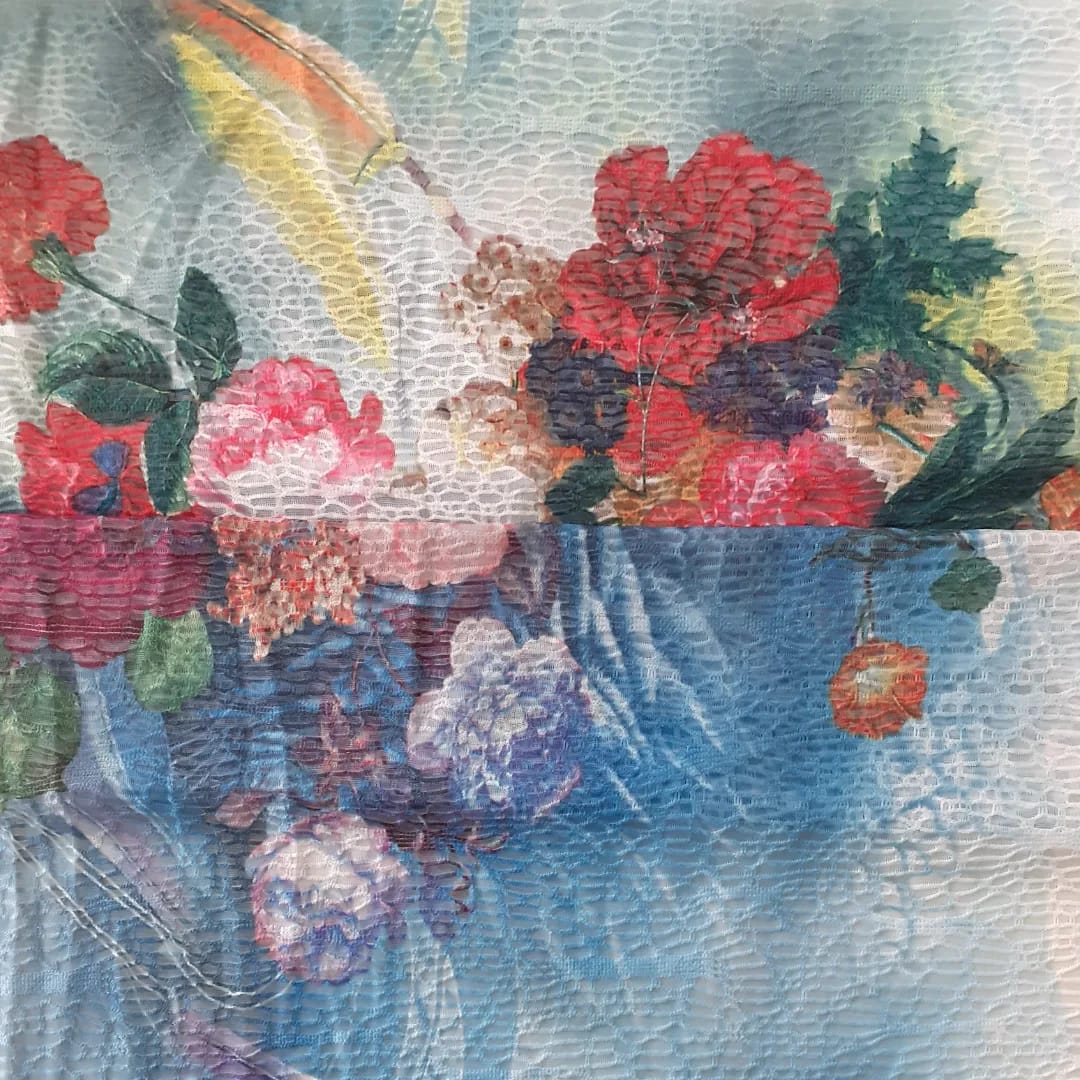 LACE CARABIAN PRINT D#4