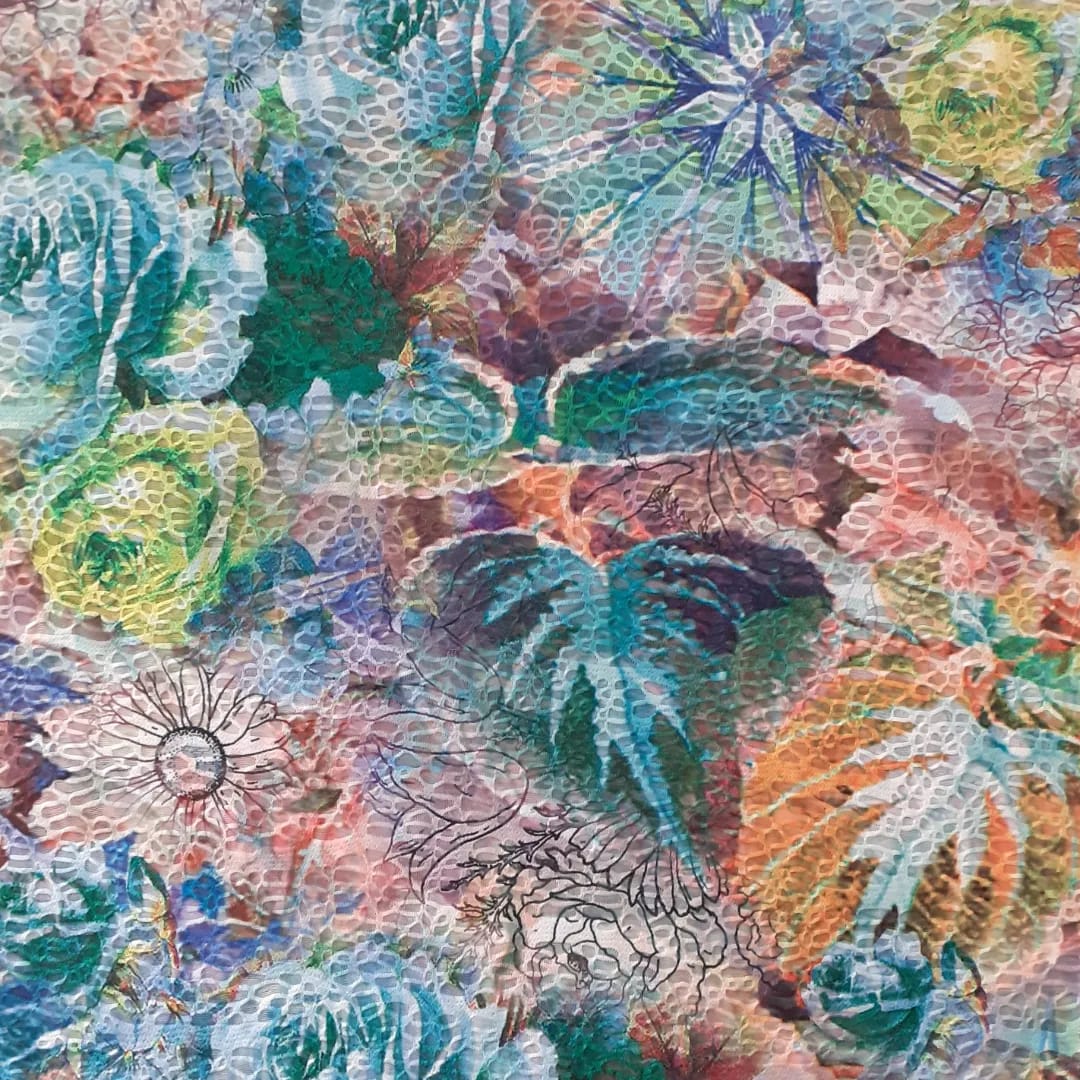 LACE CARABIAN PRINT