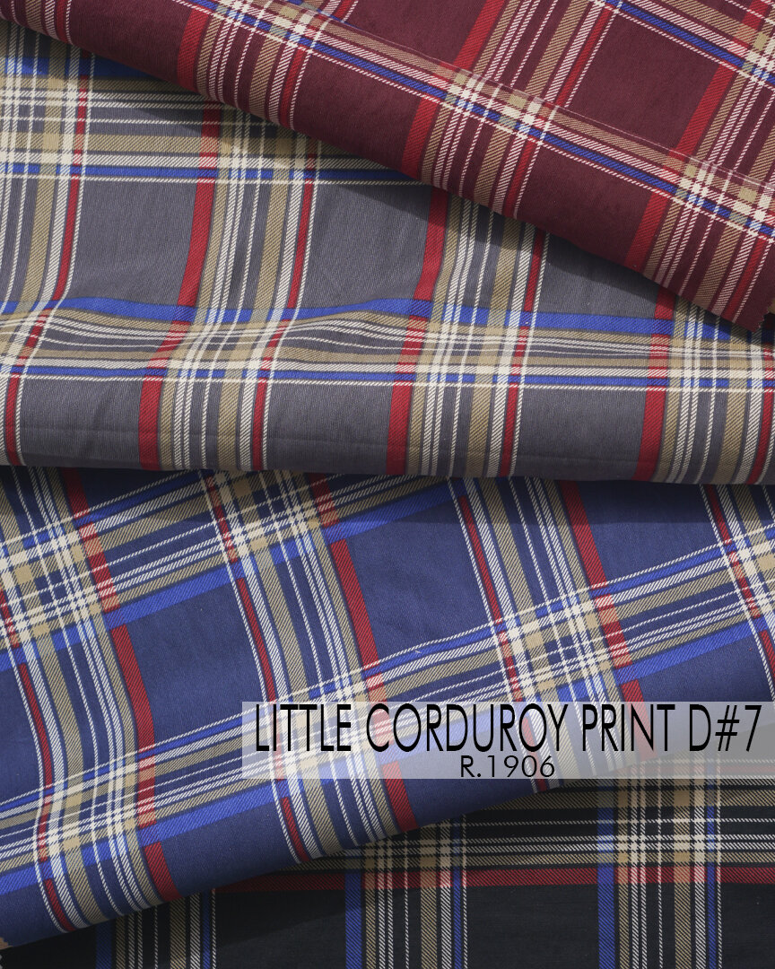 Little Corduroy Print D#7