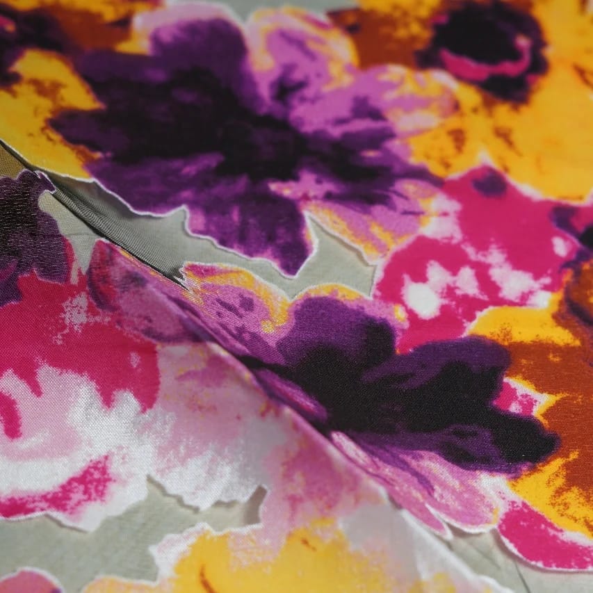 VANESSA BURN OUT PRINT D#CN-4949