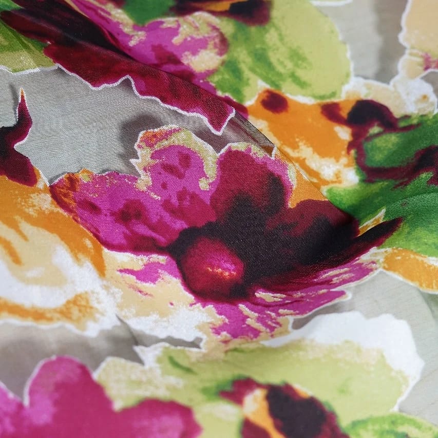 VANESSA BURN OUT PRINT D#CN-4949